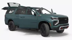2025 Chevrolet Suburban Z71 4WD Rigged 3D model