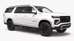 2025 Chevrolet Suburban Z71 4WD Simplified 3D model