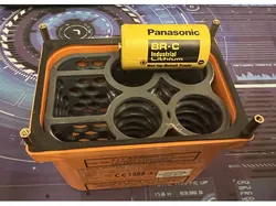 Ameri-King 451 ELT Battery Adapter for Panasonic 3V BR-C