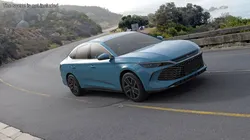 BYD Qin L DM-i Four-Door Saloon Deep Blue Rigged for Maya 3D model