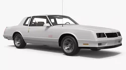 Chevrolet Monte Carlo SS Classic Coupe Vintage 3D model