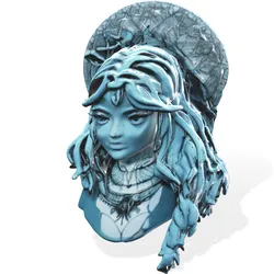 Ethereal Water Maiden Bust