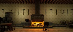 Fantasy Medieval Tavern Exterior-Interior