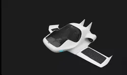 Flying Car Concept Vehicle 3D model
