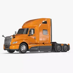 Heavy Duty Truck Basic Interior 3D model