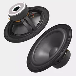 High Power Speaker Woofer Component 3D model