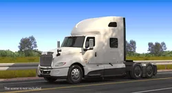 International LT625 Truck Basic Interior 3D model
