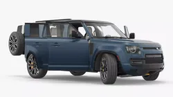 Land Rover Defender 110 OCTA 2026 Rigged 3D model