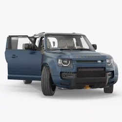 Land Rover Defender 110 OCTA 2026 Rigged for Maya 3D model