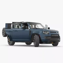 Land Rover Defender 110 OCTA 2026 Rigged for Maya 3D model