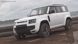 Land Rover Defender 110 OCTA 2026 Simplified 3D model