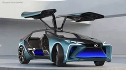 Lexus LF30 Electrified Electric Concept Coupe Rigged 3D model