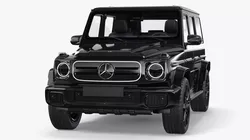 Mercedes-Benz G580 2025 Black Rigged for Cinema 4D 3D model