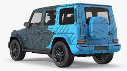 Mercedes-Benz G580 with Dynamic Pattern Rigged for Maya 3D model