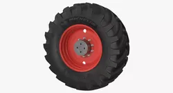 Michelin Tractor Tire 3D model