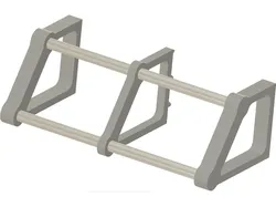 Pegboard pliers holder