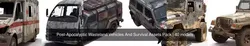 Post-Apocalyptic Wasteland Vehicles And Survival Assets Pack