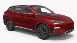 Premium BYD Seal U Electric SUV Red 3D model