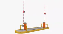 Security Gate 3D model