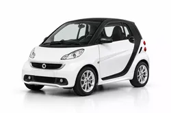Smart Fortwo Compact City Car partial interior 3D model