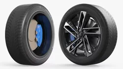 Sport Style Alloy Wheel 3D model