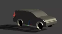 SUV Toyota Pradoo 2016 3D model