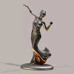 The dancer 3D Print Model in Figurines 548990