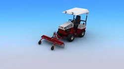 Tractors with Landscape rakes
