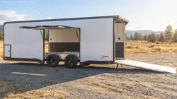 ATC Enclosed Car Hauler Trailer Simplified 3D model