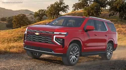 Chevrolet Tahoe 2025 Executive Class SUV Simplified 3D model