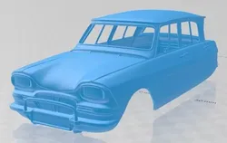 Citroen Ami 6 1961 Printable Body Car 3D print model