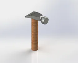 Claw Hammer – SolidWorks CAD Model
