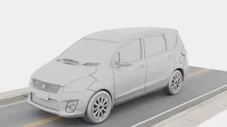 Ertiga 2012 - High Detail 1 64 Scale for 3D Printing 3D print model
