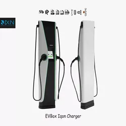 EVBox Iqon Ev charger 3D model