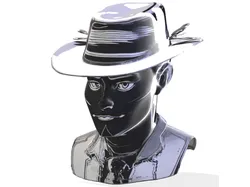Film Noir Detective Bust