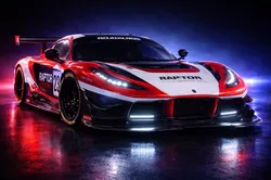 Futuristic Hypercar Concept 3D Model High Quality 3D model