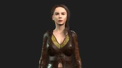 Game Ready Girl Animation Ready