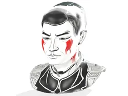 JAPANESE WARRIOR MASK