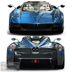 Pagani Sports Car 3D model