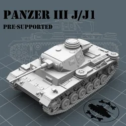 Panzer III AusF J/J1 German Medium Tank - 1/72 Scale
