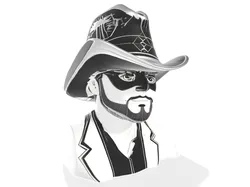 Steampunk Cowboy Bust