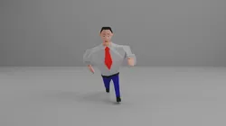 Strong-Man Low-Poly character