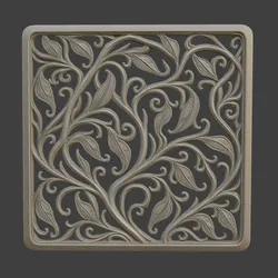 Vines Bath Vent Cover