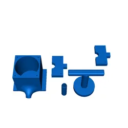 مجاني Home Appliance Accessories STL تنزيل - تجميع حشو النقانق تجميع حشو النقانق v 2 - SpanglerThings
