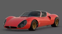 1967 Alfa Romeo Tipo 33 Stradale 3D Model 3D model