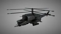 Attack Helicopter -Wolfenstein II (New Colossus)