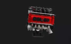 Car Engine 3D Model 3D model