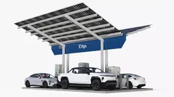 Chevrolet Tesla Xiaomi Lucid Cars EVgo Electric Charging Station 3D model