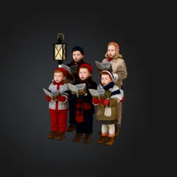 Christmas Carolers Figurine