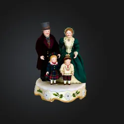 Christmas Scene Figurine